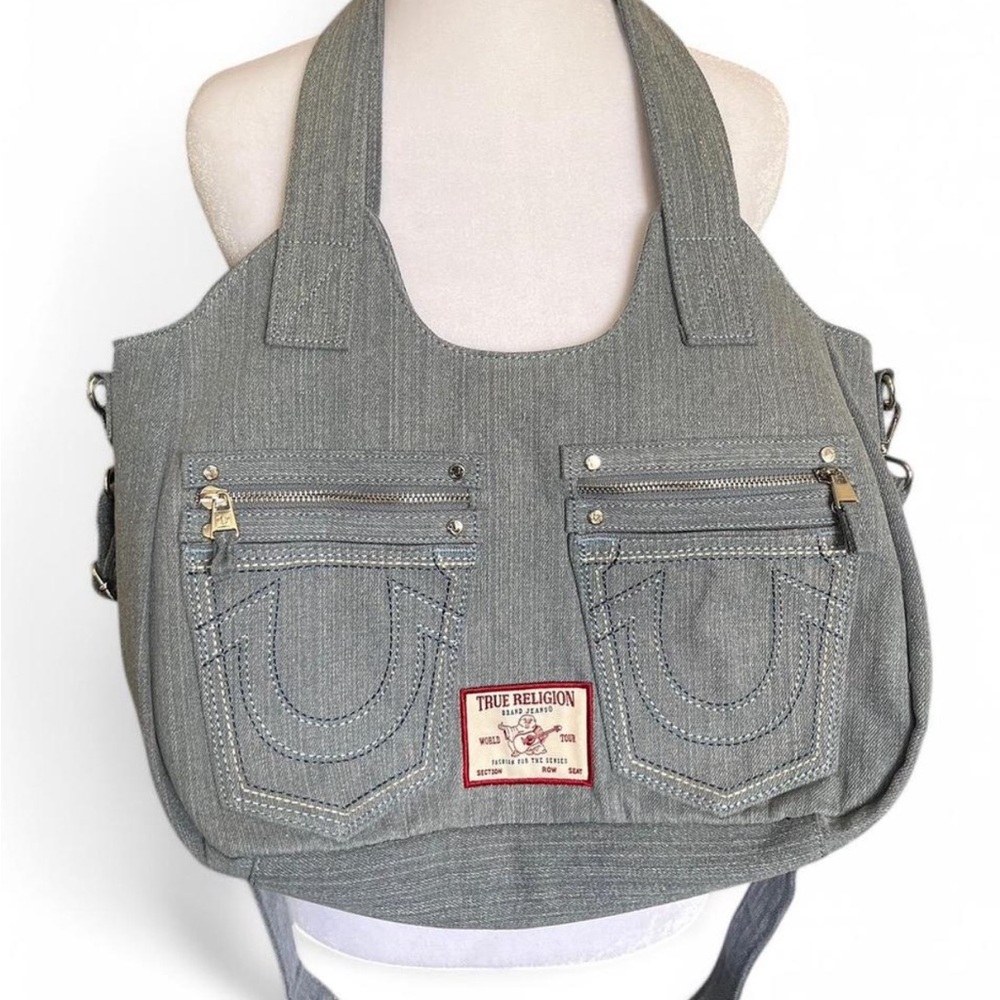 Y2K True Religion Denim Shoulder Bag 🎀